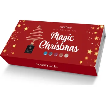 Umělé nehty NANI sada gel laků Magic Christmas