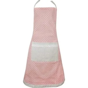 Kuchyňská zástěra Bavlněná zástěra se srdíčky