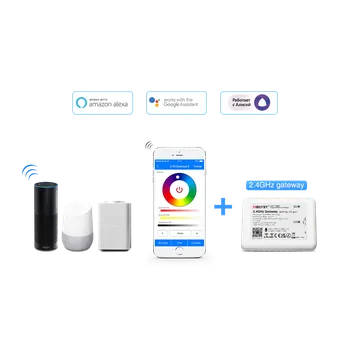 Ovladač světel MiBoxer 2v1 LED přijímač FUT035S+ 12-24V 12A MONO/CCT