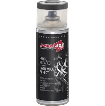 barva na kov Barva imitující staré železo AMBRO-SOL Iron Mica Effect Paint 400 ml