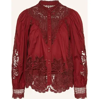 Dámská halenka Farm Rio Dámská Košile Berry Garden, tmavě červená, 36