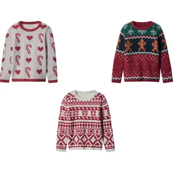 Dívčí oblečení lupilu® Dívčí vánoční pletený svetr