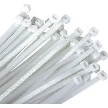 Stahovací páska Klimas Wkręt-met PÁSKA STAHOVACÍ 2,5X100 BÍLÁ | cena za ks