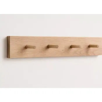 Věšák Nástěnný věšák, medium, přírodní - Hübsch Folk