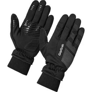 Cyklistické rukavice GripGrab Rukavice GripGrab Ride 2 Windproof Winter, černá velikost XXL