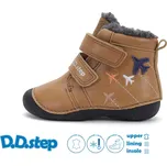 D.D.Step zimní obuv W015-52347B Barva: Hnědá, Velikost: 22