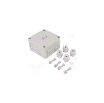 Elektroinstalační krabice Kryt propojovací krabice X 94mm Y 94mm Z 57mm polystyrén