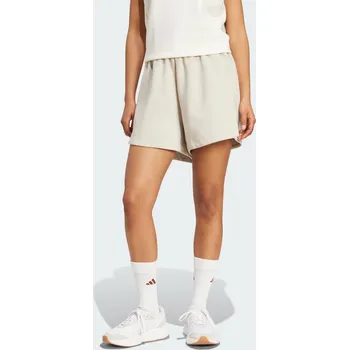Dámské kraťasy ADIDAS Šortky Soft Lux Loose XL BÉŽOVÁ