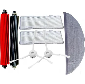 Sada příslušenství pro robotický vysavač HEPA filtr, kartáče pro vysavač ROBOROCK S8 Pro Ultra White a mop, 7ks