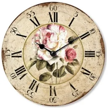 Hodiny Romantický design • Tichý chod