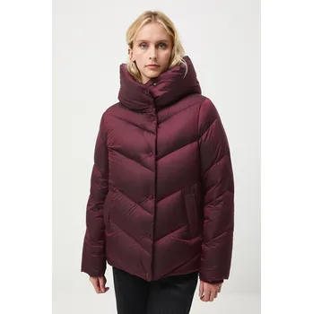 Pánská bunda Péřová bunda Medicine vínová barva RW25-KUD700 93X, vel. S