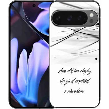 Pouzdro na mobilní telefon Gelový kryt mmCase na Google Pixel 9 Pro XL - citát bílé pozadí