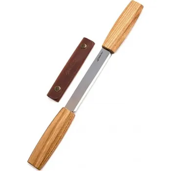 Pracovní nůž BeaverCraft poříz Drawknife in Leather Sheath