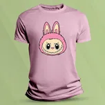 Dětské tričko s potiskem Labubu zubatý Růžová velikost S