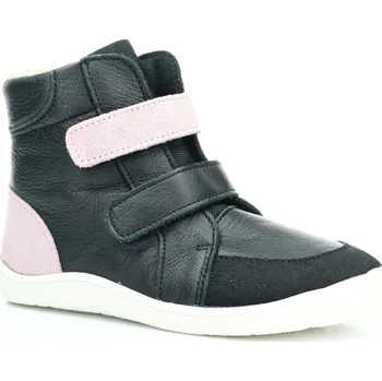 Dívčí zimní obuv Baby Bare Shoes Baby Bare Febo Winter Sparkle Black (s membránou/Asfaltico) zimní barefoot boty Velikost boty (EU): 24, Vnitřní délka boty: 157, Vnitřní šířka boty: 68