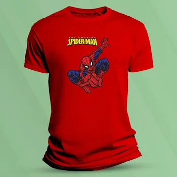 Dětské bavlněné tričko Spider-Man 4 Červená velikost 104 (3-4 roky)