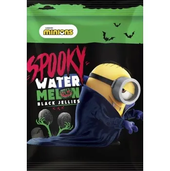Bonbon Spooky Water Melon Black Jelly 150g, Halloween želé bonbony Mimoni