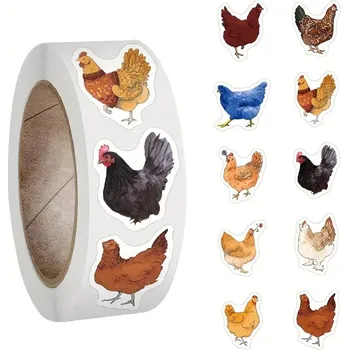 samolepka BAF Mini nálepky Slepice 500 kusů