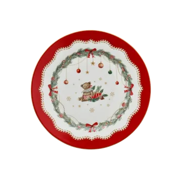 Vánoční dekorace Medvídek & Happy Holidays