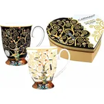 Carmani Přátelská souprava Gustav Klimt - Strom života 2x hrnek v srdci