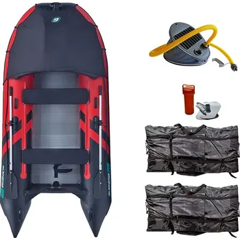 Člun Člun GLADIATOR ACTIVE C330AL red black - nafukovací člun s hliníkovou podlahou - sada: bez motoru