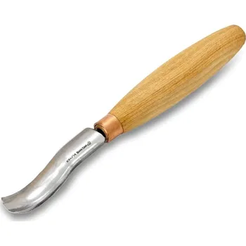 Pracovní nůž BeaverCraft řezbářské dláto Compact Short Bent Gouge Sweep No8