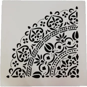 Šablona plastová pro kreativní tvoření - 30 x 30 - AB010