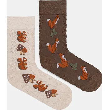 Pánské ponožky Bavlněné ponožky Medicine 2-pack více barev RW25-LGD807 vícebarevná MLA, vel. 36/38