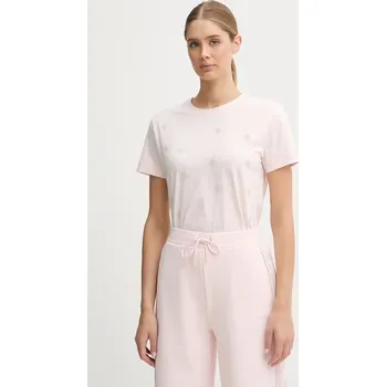 Pánské tričko Bavlněné tričko Guess RHOMBUS V5BI14.I3Z14 růžová 30X, vel. L