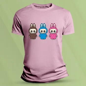 Tričko pro děti Labubu barevní Růžová velikost 140 (9-11 let)