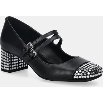 Dámské lodičky Kožené lodičky MICHAEL Michael Kors Matilda černá barva, na podpatku, 40F5MTMP3L.001 99X, EUR 39