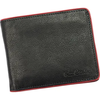 Peněženka Pánská kožená peněženka Pierre Cardin YS17 8806 černá / červená