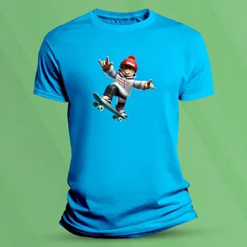 Dětské tričko s potiskem Roblox Avatar velikost 140 (9-11 let) Azurová