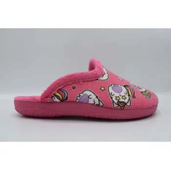 Dětská treková obuv SANTÉ dívčí domácí pantofel AB/32532 fuxia Velikost: 25