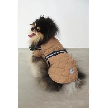 Obleček pro psa Bunda pro mazlíčka Medicine RW25-KUU902 béžová 80X, vel. M