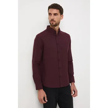 Pánská košile Košile Medicine RW25-KDM093 burgundské 93M, vel. M