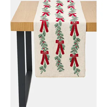 ubrus Běhoun s příměsí lnu Medicine více barev RW25-ORU801 vícebarevná MLA