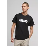 Army T-Shirt black Brandit černá | bílá 3446064