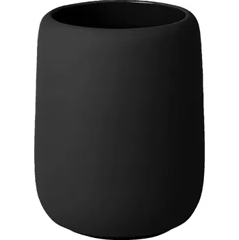 Držák na kartáček Kelímek na zubní kartáčky SONO Blomus černý