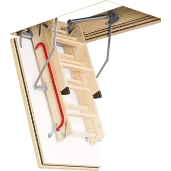 Schodiště Fakro LWF 45 305 86x130cm - 3-dílné s protipožárním poklopem | sleva 1% | cena za ks
