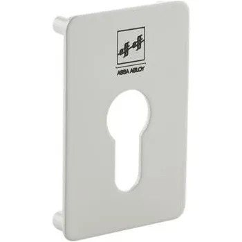 Dveřní kování Rozet. sada KPL pro kód. zámek dveří 495,75 x 50 x 2mm, hliník RAL9002 bílo šedá