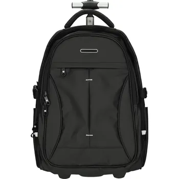 Městský batoh Enrico Benetti cestovní batoh na kolečkách 44L - černá