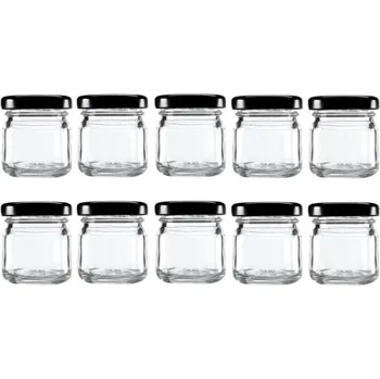 Zavařovací sklenice Sklenice zavařovací 40ml s víčkem 43, 10ks
