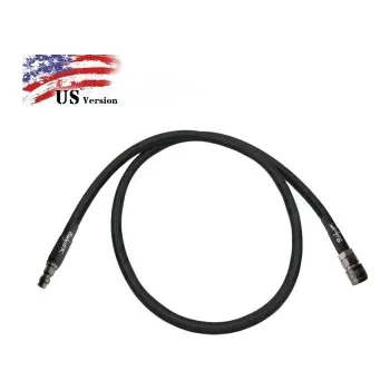 Airsoft HPA hadice Premium US verze, 8mm - Černá