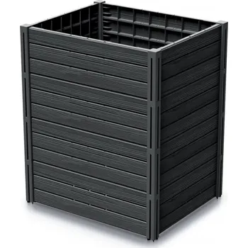 Vyvýšený záhon Vyvýšený záhon 2 ks BASE PLANT 75,6 cm - antracit