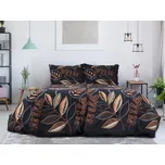 B.E.S. - Petrovice, s.r.o. Bavlněné flanelové povlečení české výroby - Noční listí