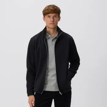 Pánská mikina Reserved - Mikina se stojáčkem - černý - 8088H-99X - 8088H-99X-XXL