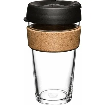 Termohrnek KeepCup Brew Cork Black L 454 ml Pohár