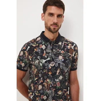 Pánské tričko Polo tričko Medicine RW25-POM900 černá 99A, vel. XXL