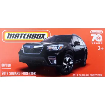 auto na autodráhu Matchbox 2019 Subaru Forester Black Box